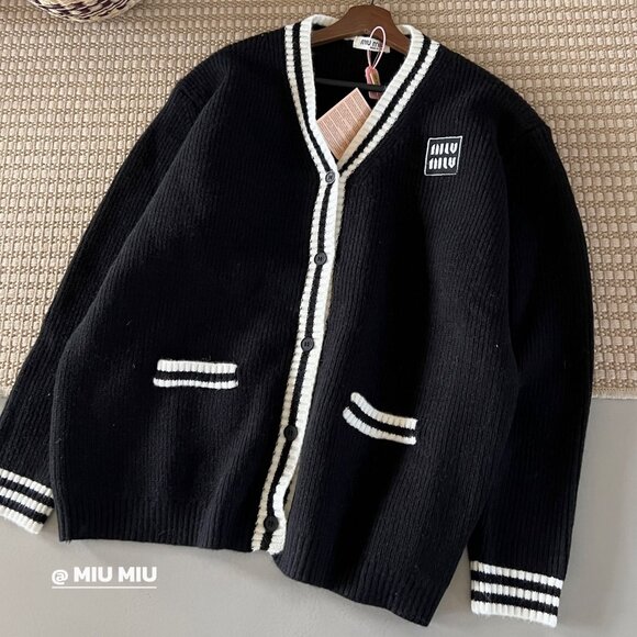 Miu Miu Tops - Miumiu wool knit cardigan